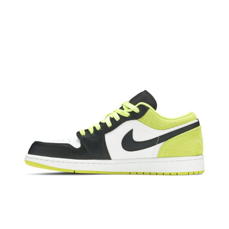 Pánské Boty Air Jordan 1 Low Černá Zelená Bílý