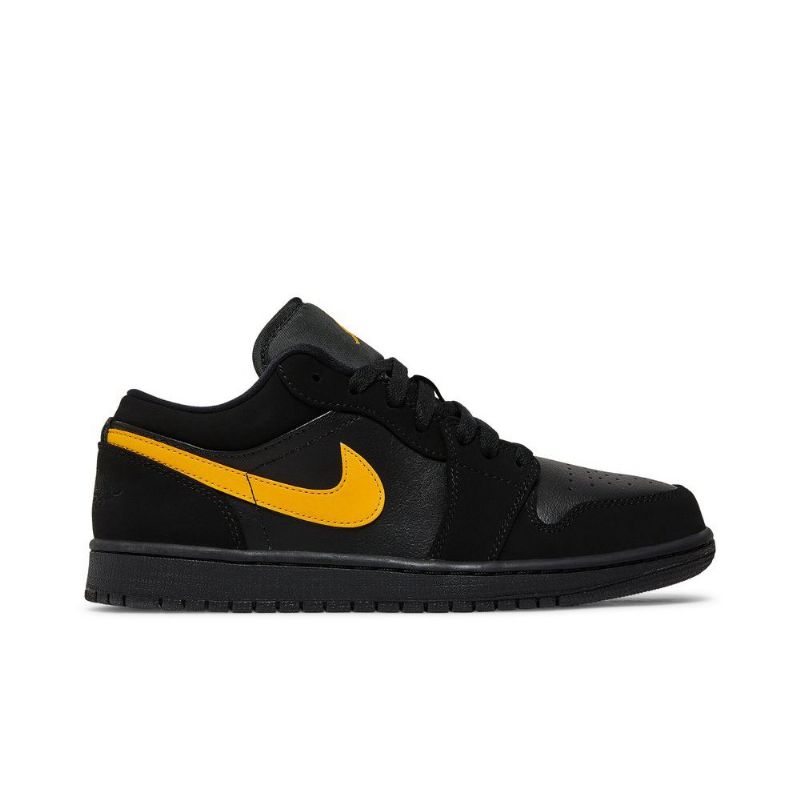 Pánské Boty Air Jordan 1 Low Černá Zlatý