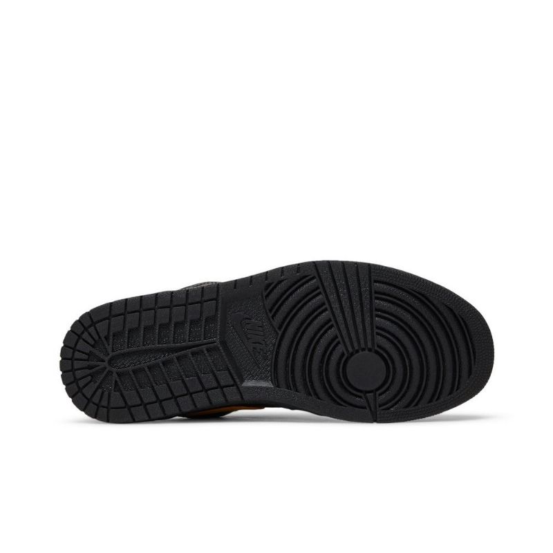 Pánské Boty Air Jordan 1 Low Černá Zlatý