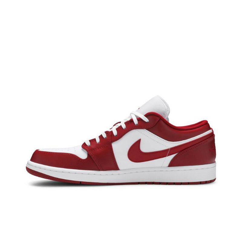 Pánské Boty Air Jordan 1 Low Červené Bílý