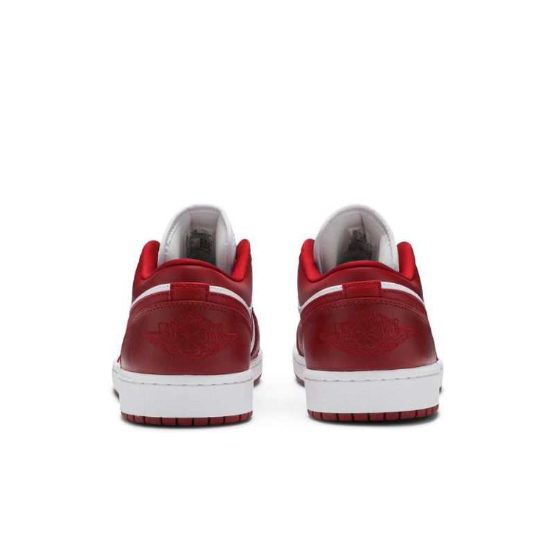 Pánské Boty Air Jordan 1 Low Červené Bílý