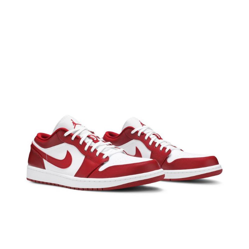 Pánské Boty Air Jordan 1 Low Červené Bílý