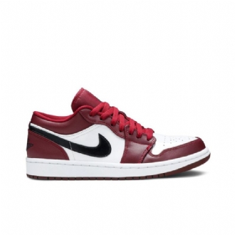 Pánské Boty Air Jordan 1 Low Červené Bílý Černá