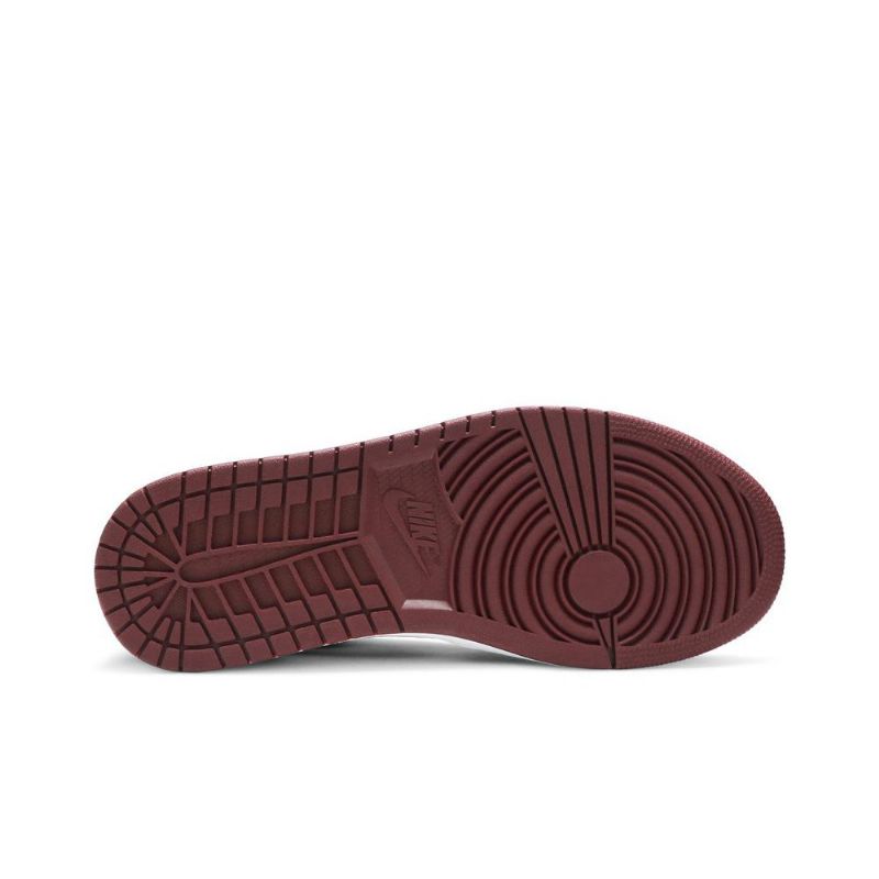 Pánské Boty Air Jordan 1 Low Červené Bílý Černá