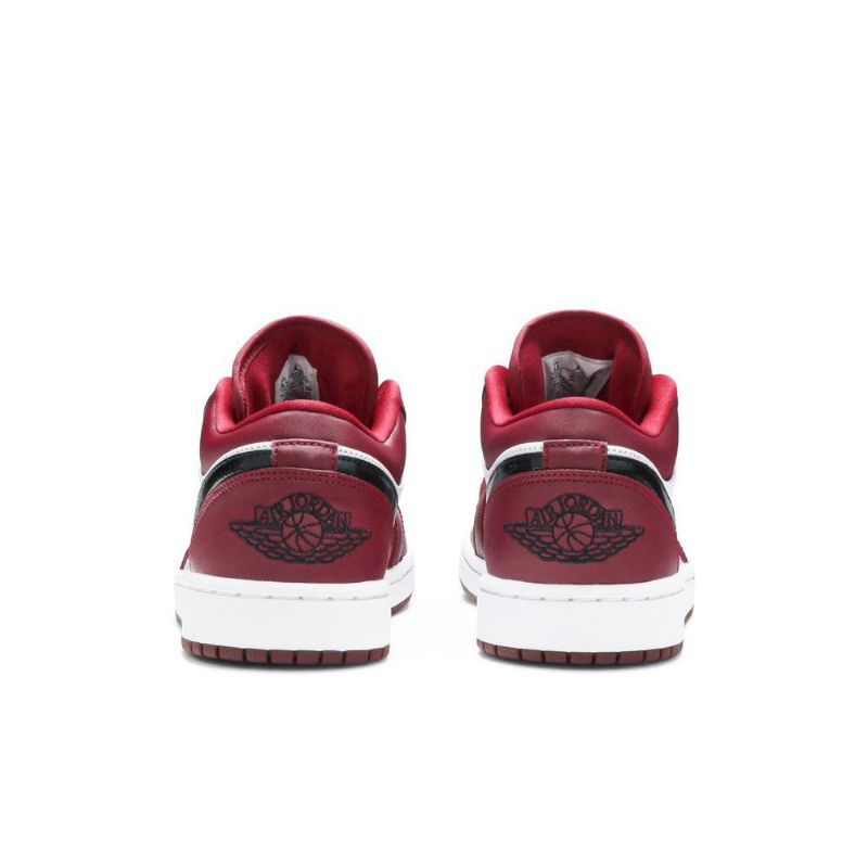 Pánské Boty Air Jordan 1 Low Červené Bílý Černá