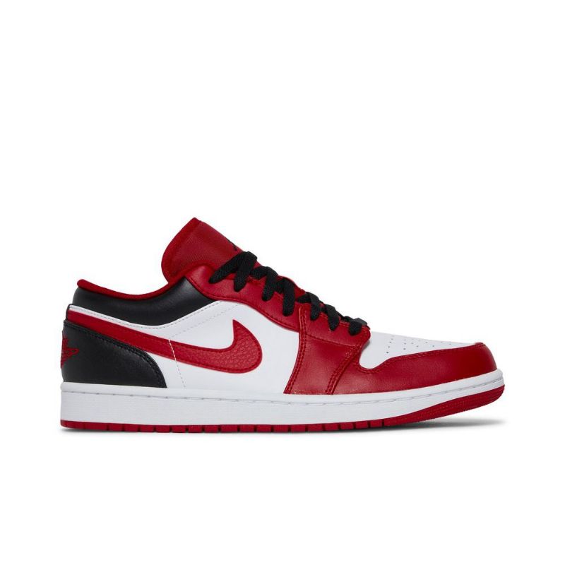 Pánské Boty Air Jordan 1 Low Červené Bílý Černá