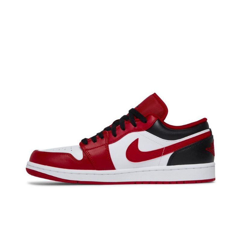 Pánské Boty Air Jordan 1 Low Červené Bílý Černá