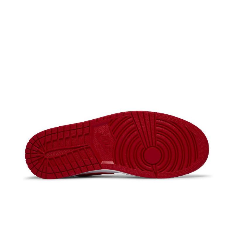 Pánské Boty Air Jordan 1 Low Červené Bílý Černá