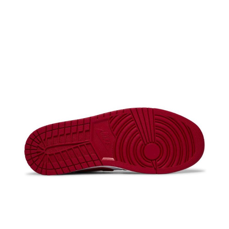 Pánské Boty Air Jordan 1 Low Červené Bílý Zlatý