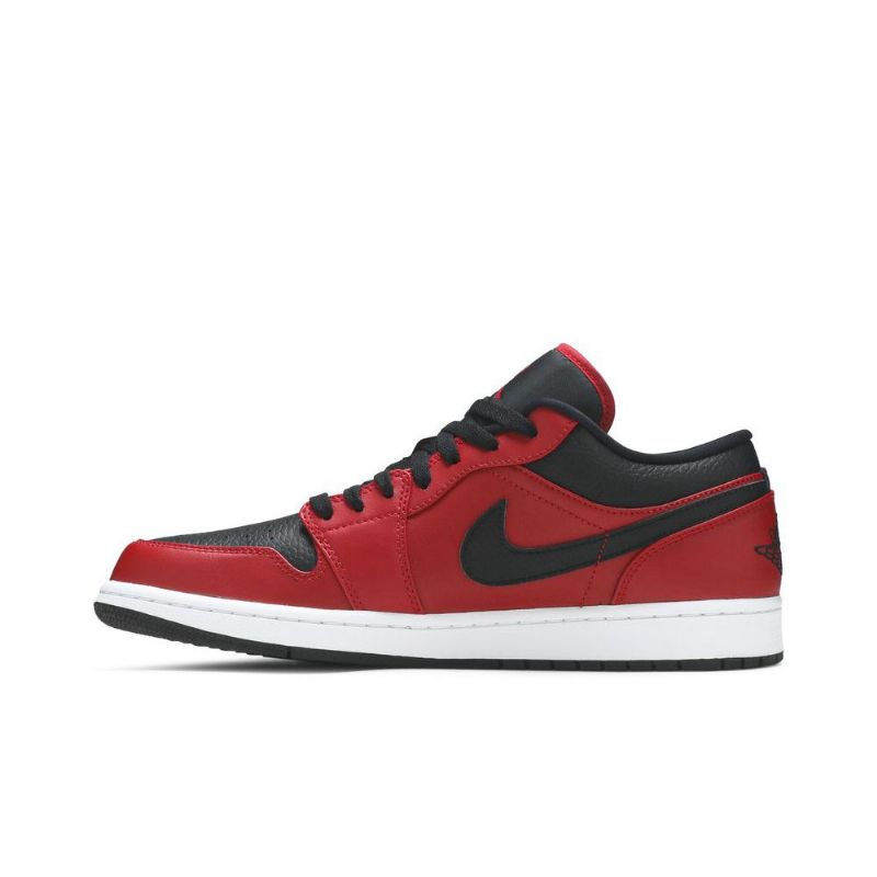 Pánské Boty Air Jordan 1 Low Červené Černá Bílý