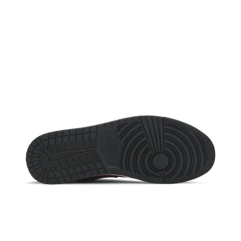 Pánské Boty Air Jordan 1 Low Červené Černá Bílý