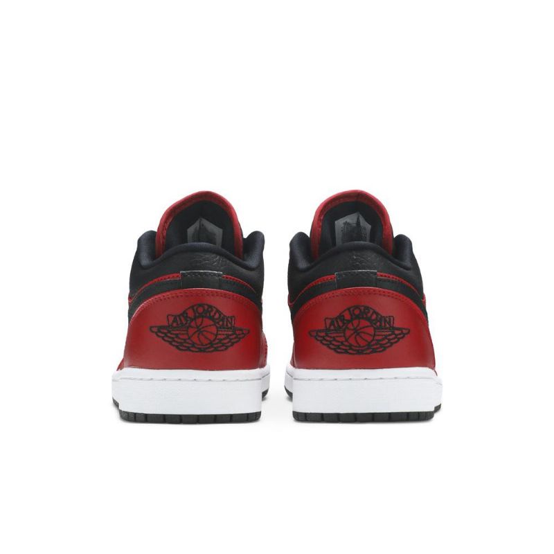 Pánské Boty Air Jordan 1 Low Červené Černá Bílý
