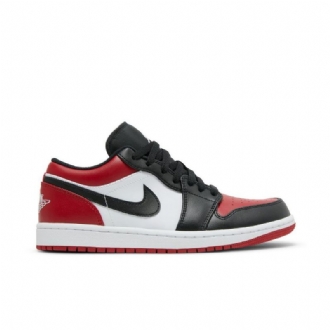 Pánské Boty Air Jordan 1 Low Červené Černá Bílý