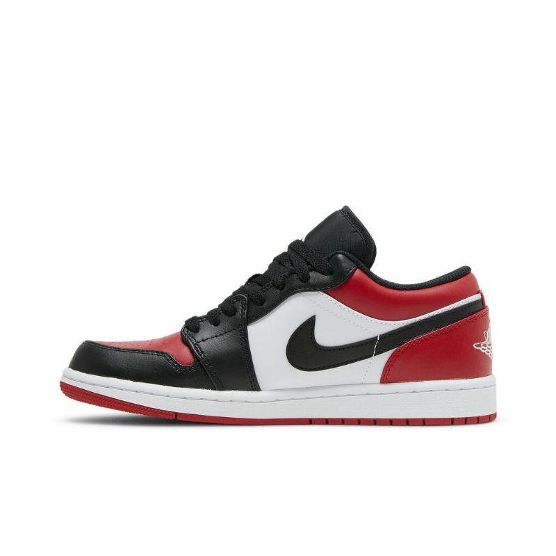 Pánské Boty Air Jordan 1 Low Červené Černá Bílý