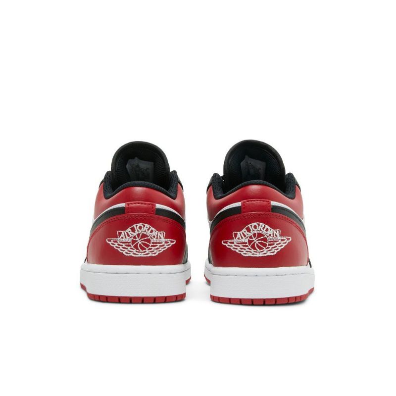 Pánské Boty Air Jordan 1 Low Červené Černá Bílý