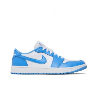 Pánské Boty Air Jordan 1 Low Golf Bílý Modrý