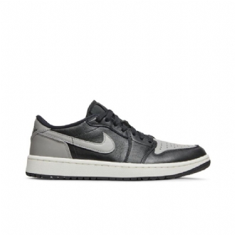 Pánské Boty Air Jordan 1 Low Golf Černá Šedá