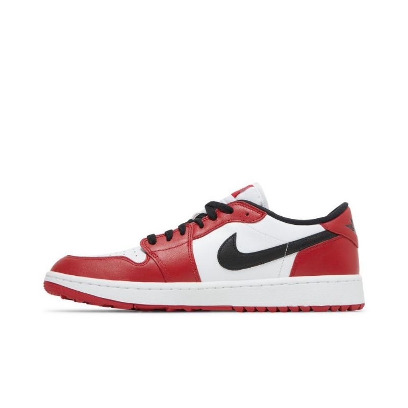 Pánské Boty Air Jordan 1 Low Golf Červená Bílá Černá