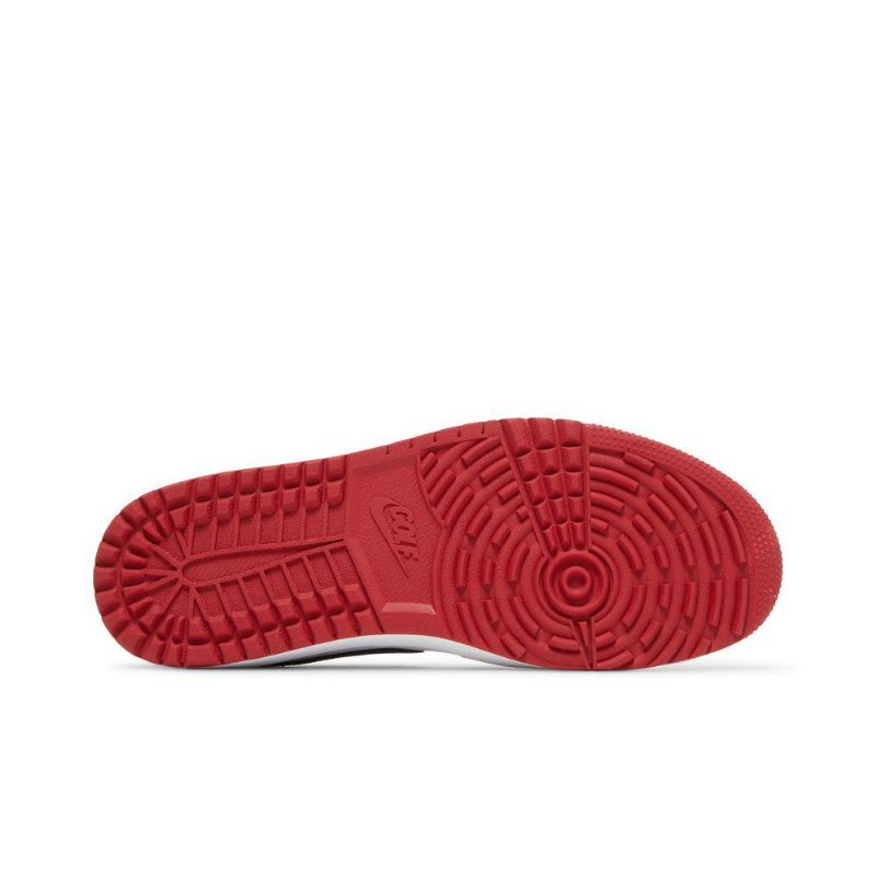Pánské Boty Air Jordan 1 Low Golf Červená Bílá Černá