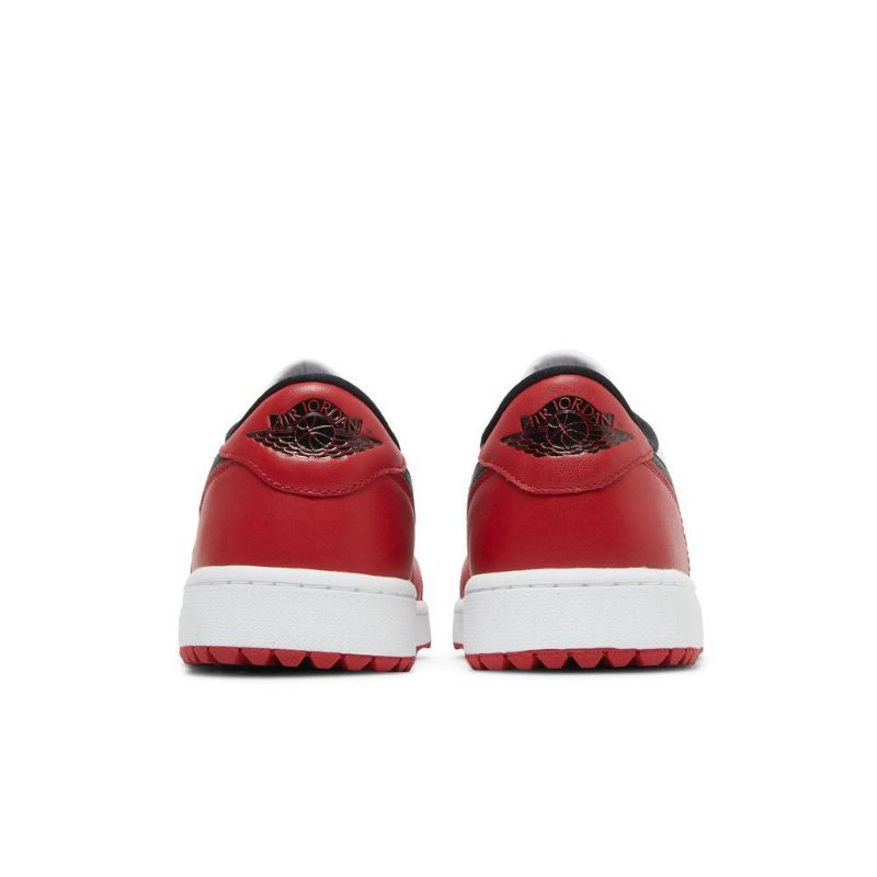 Pánské Boty Air Jordan 1 Low Golf Červená Bílá Černá