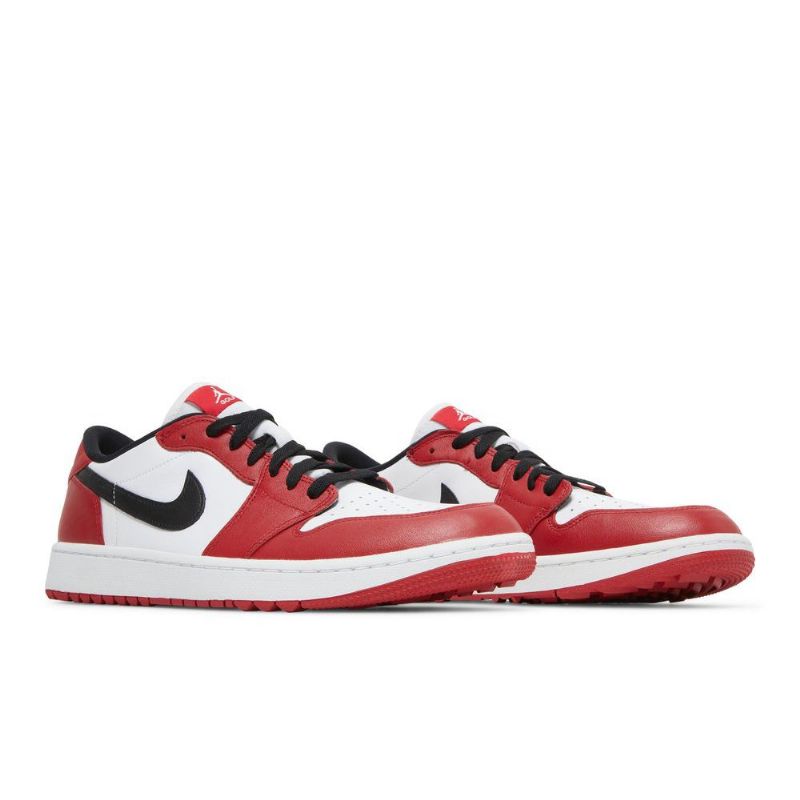 Pánské Boty Air Jordan 1 Low Golf Červená Bílá Černá