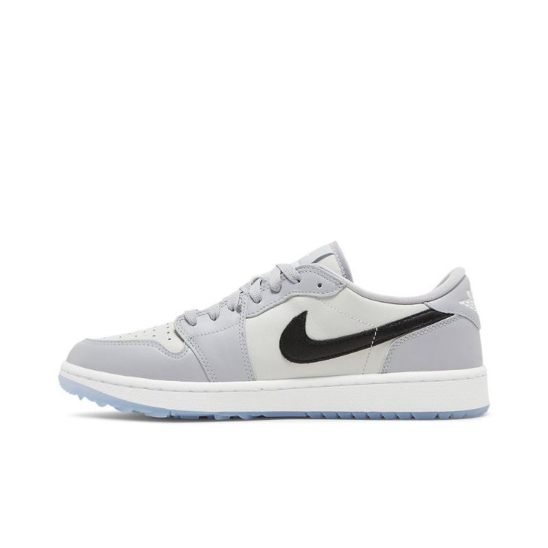 Pánské Boty Air Jordan 1 Low Golf Šedá Bílý Černá