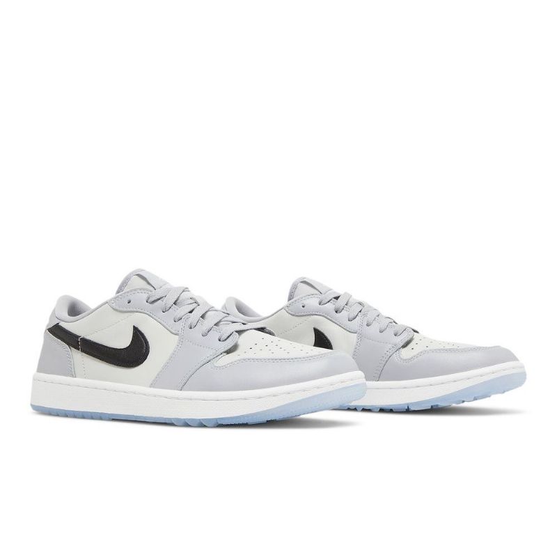 Pánské Boty Air Jordan 1 Low Golf Šedá Bílý Černá