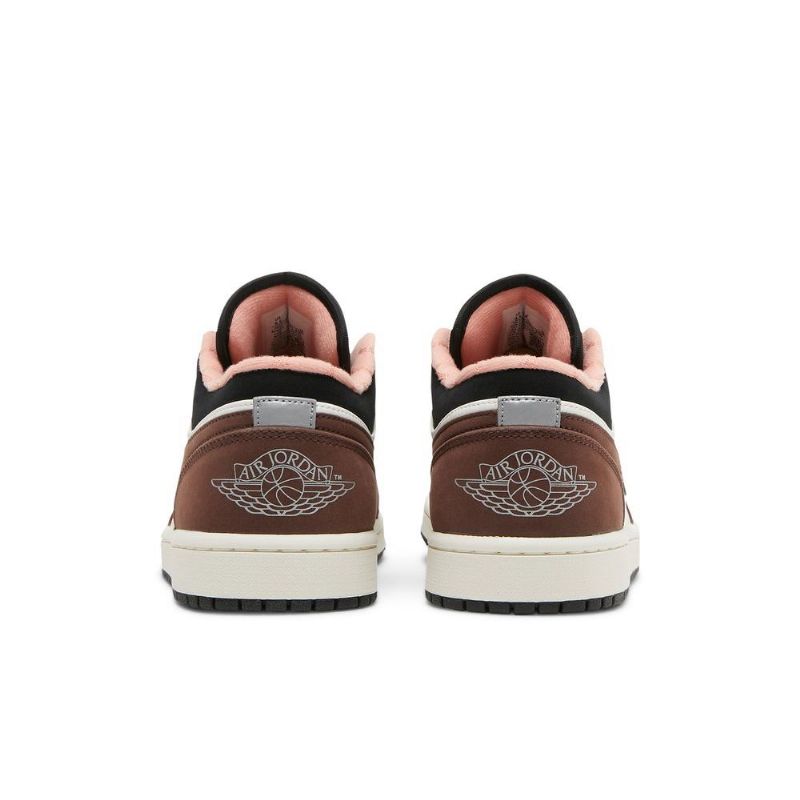 Pánské Boty Air Jordan 1 Low Hnědý Bílý Černá Růžová