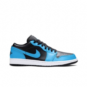 Pánské Boty Air Jordan 1 Low Modrý Černá