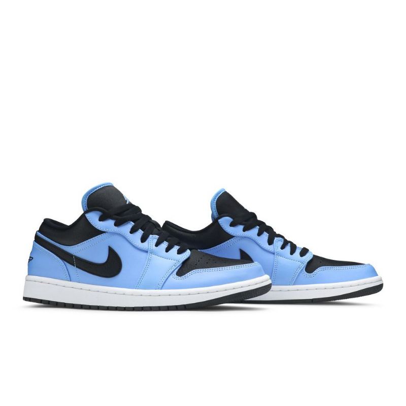 Pánské Boty Air Jordan 1 Low Modrý Černá