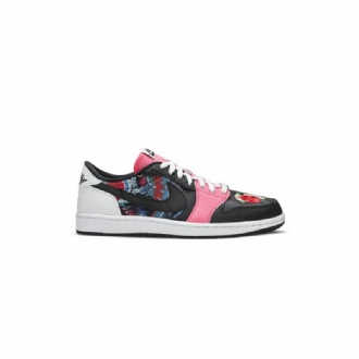 Pánské Boty Air Jordan 1 Low Og Černá Růžová Bílá Vícebarevná