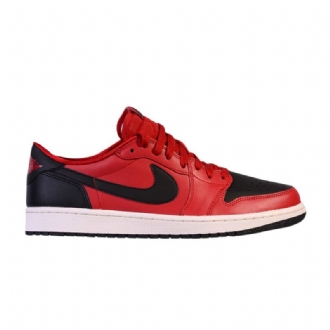 Pánské Boty Air Jordan 1 Low Og Červené Černá Bílý