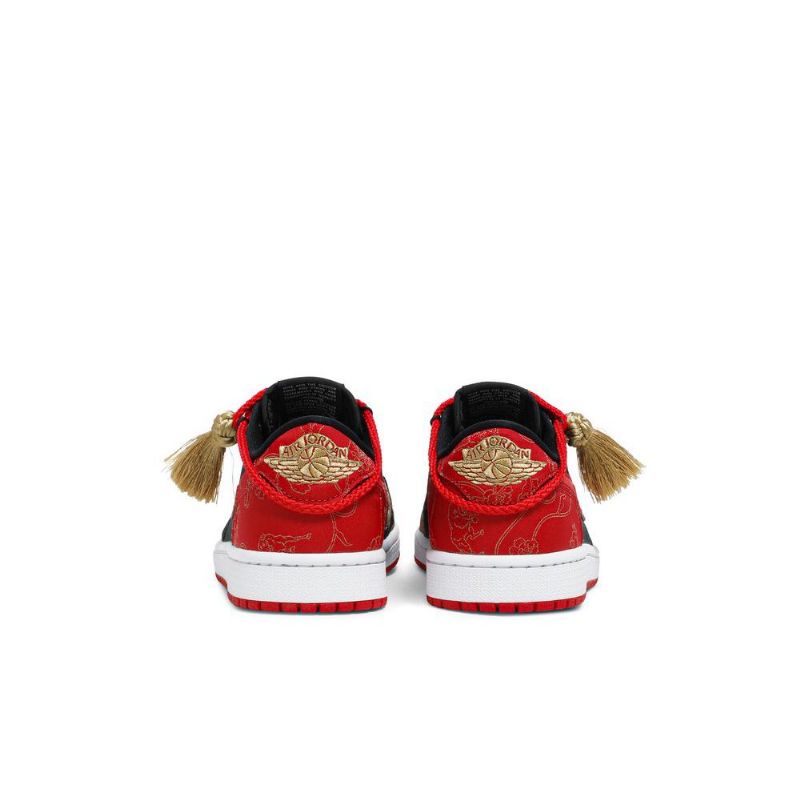 Pánské Boty Air Jordan 1 Low Og Červené Černá Zlatý