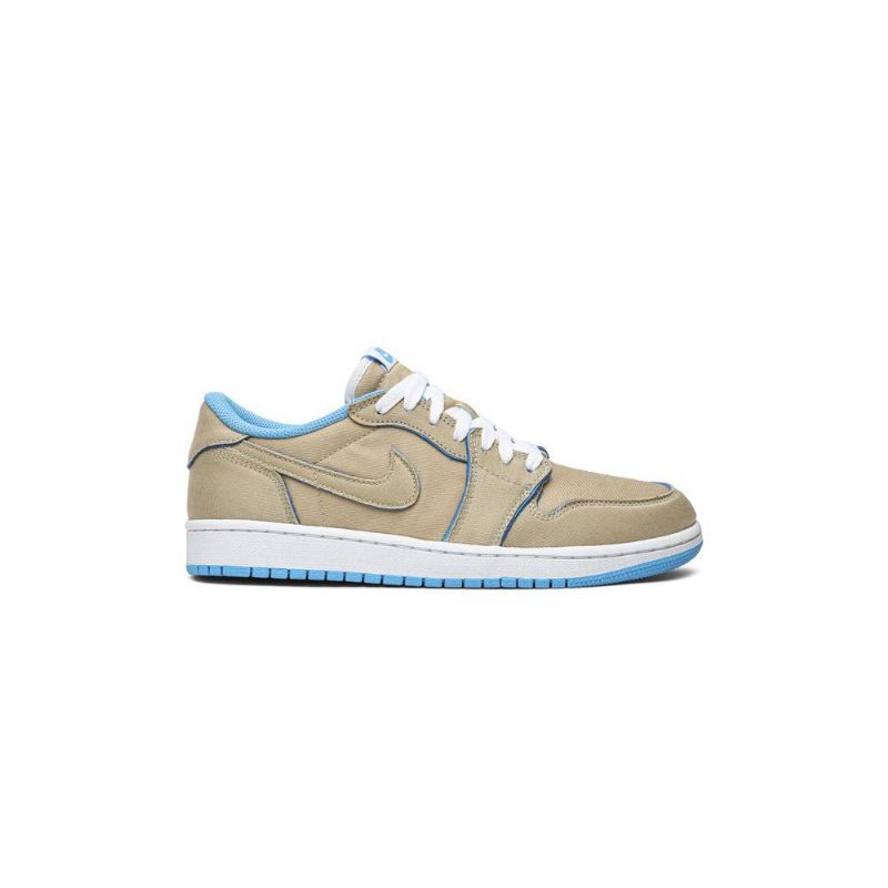 Pánské Boty Air Jordan 1 Low Sb Khaki Modrý