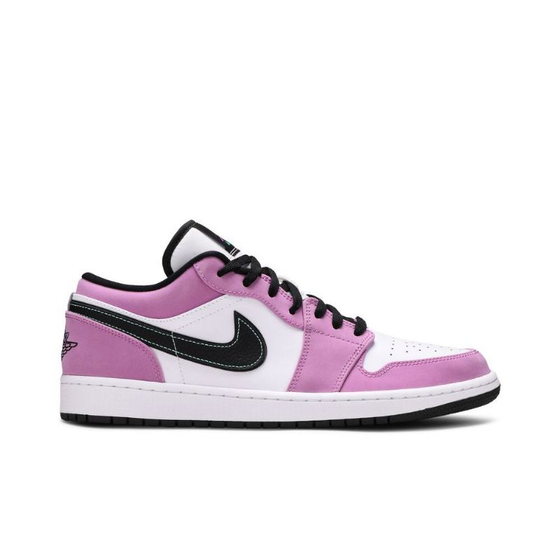 Pánské Boty Air Jordan 1 Low Se Bílý Nachový Černá