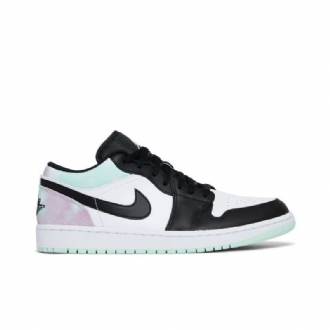 Pánské Boty Air Jordan 1 Low Se Bílý Zelená Černá