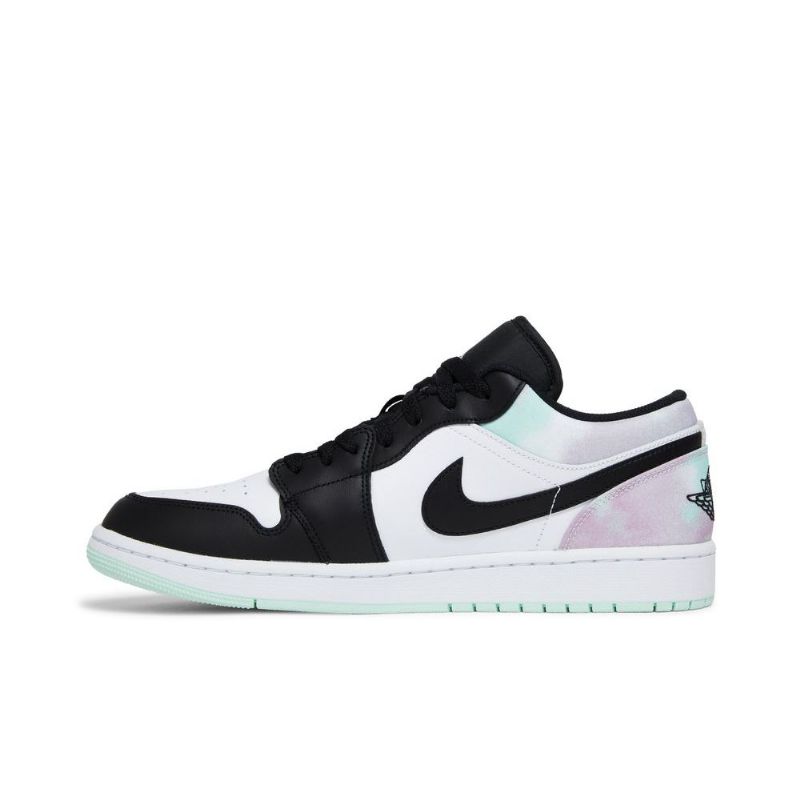 Pánské Boty Air Jordan 1 Low Se Bílý Zelená Černá