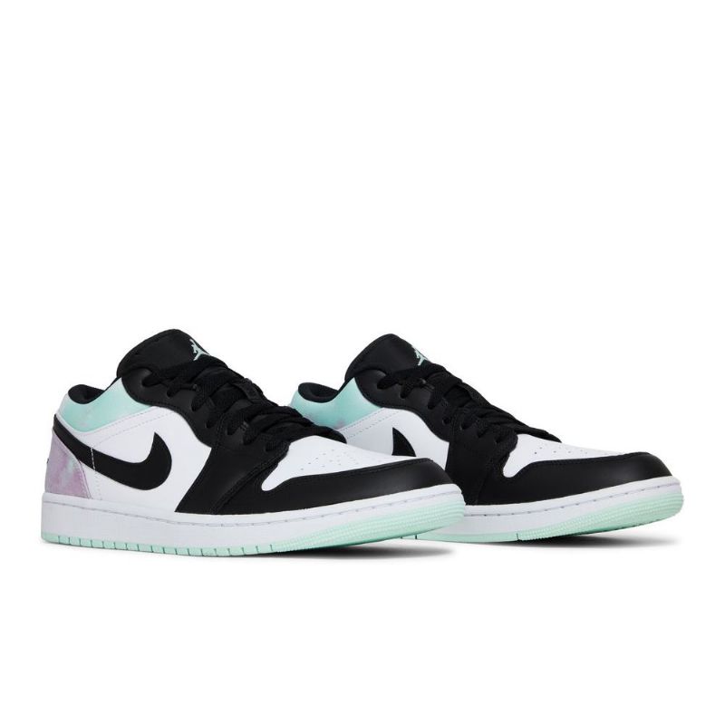 Pánské Boty Air Jordan 1 Low Se Bílý Zelená Černá