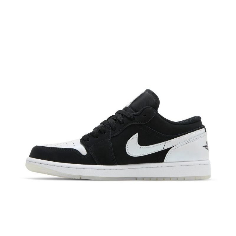 Pánské Boty Air Jordan 1 Low Se Černá Bílý