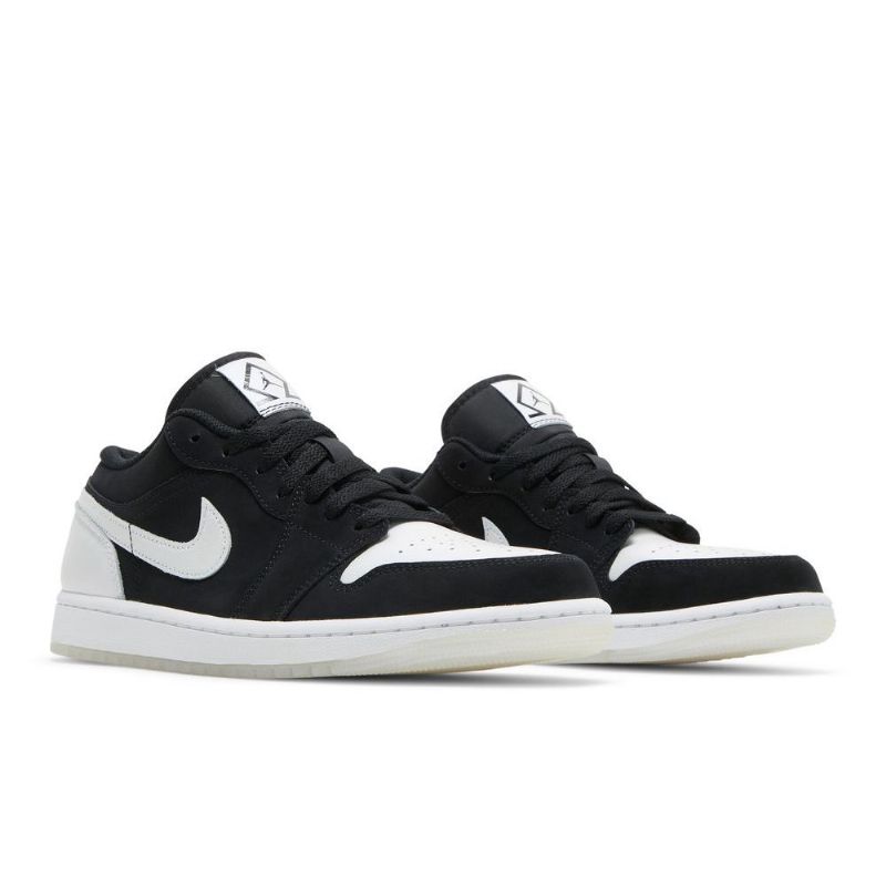 Pánské Boty Air Jordan 1 Low Se Černá Bílý
