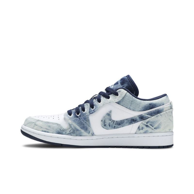 Pánské Boty Air Jordan 1 Low Se Modrý Bílý