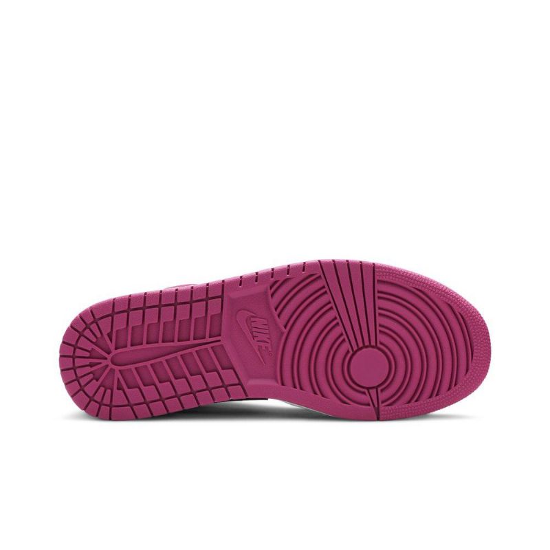 Pánské Boty Air Jordan 1 Low Se Růžová Bílá Černá