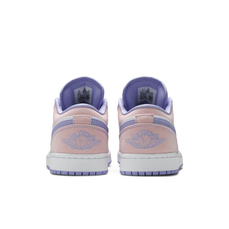 Pánské Boty Air Jordan 1 Low Se Růžová Nachový Bílý