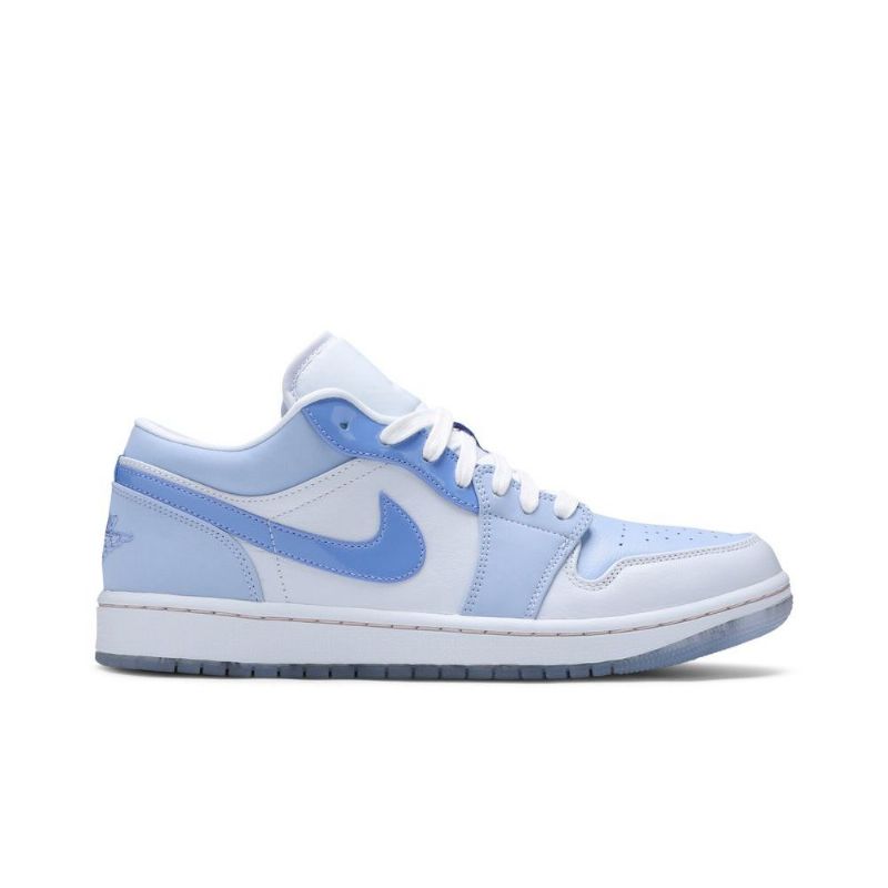 Pánské Boty Air Jordan 1 Low Se Šedomodré