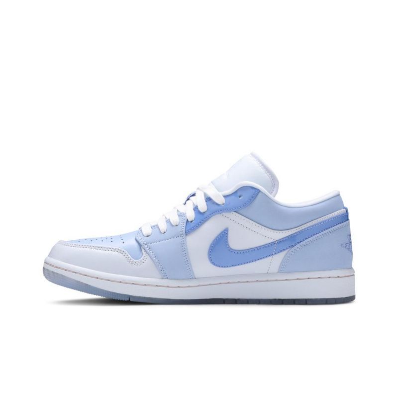 Pánské Boty Air Jordan 1 Low Se Šedomodré