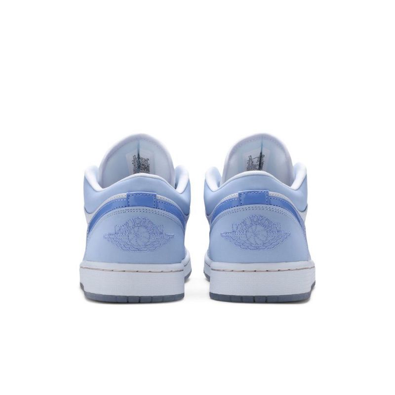Pánské Boty Air Jordan 1 Low Se Šedomodré