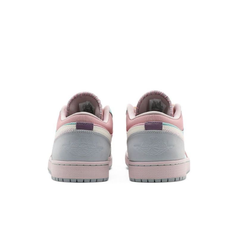 Pánské Boty Air Jordan 1 Low Se Turquoise Růžová Nachový Béžová