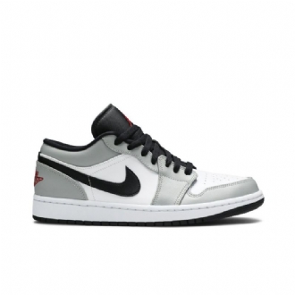 Pánské Boty Air Jordan 1 Low Šedá Bílý Černá Červené