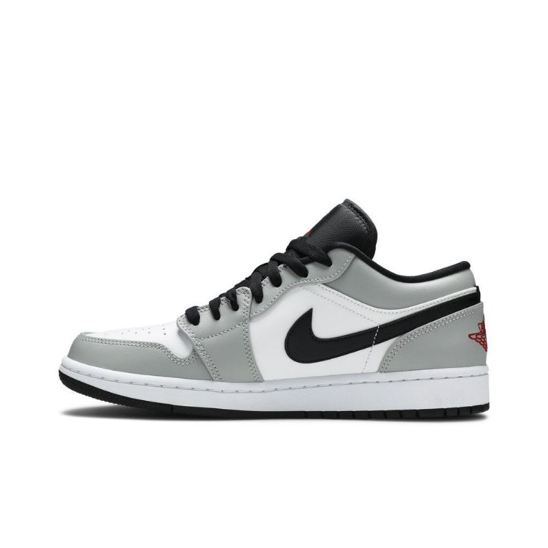 Pánské Boty Air Jordan 1 Low Šedá Bílý Černá Červené