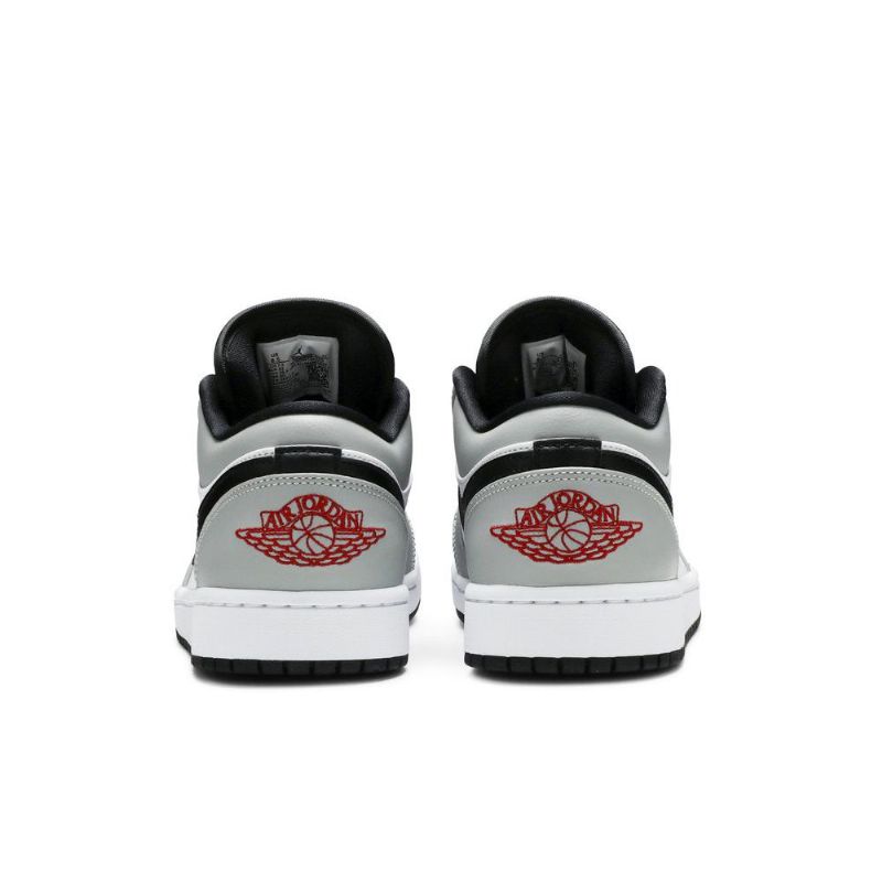 Pánské Boty Air Jordan 1 Low Šedá Bílý Černá Červené